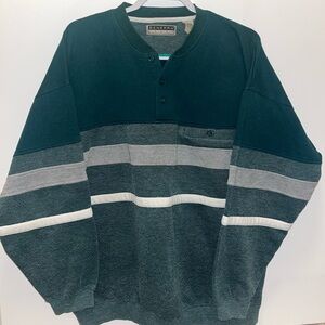 Men’s oversized green sweater